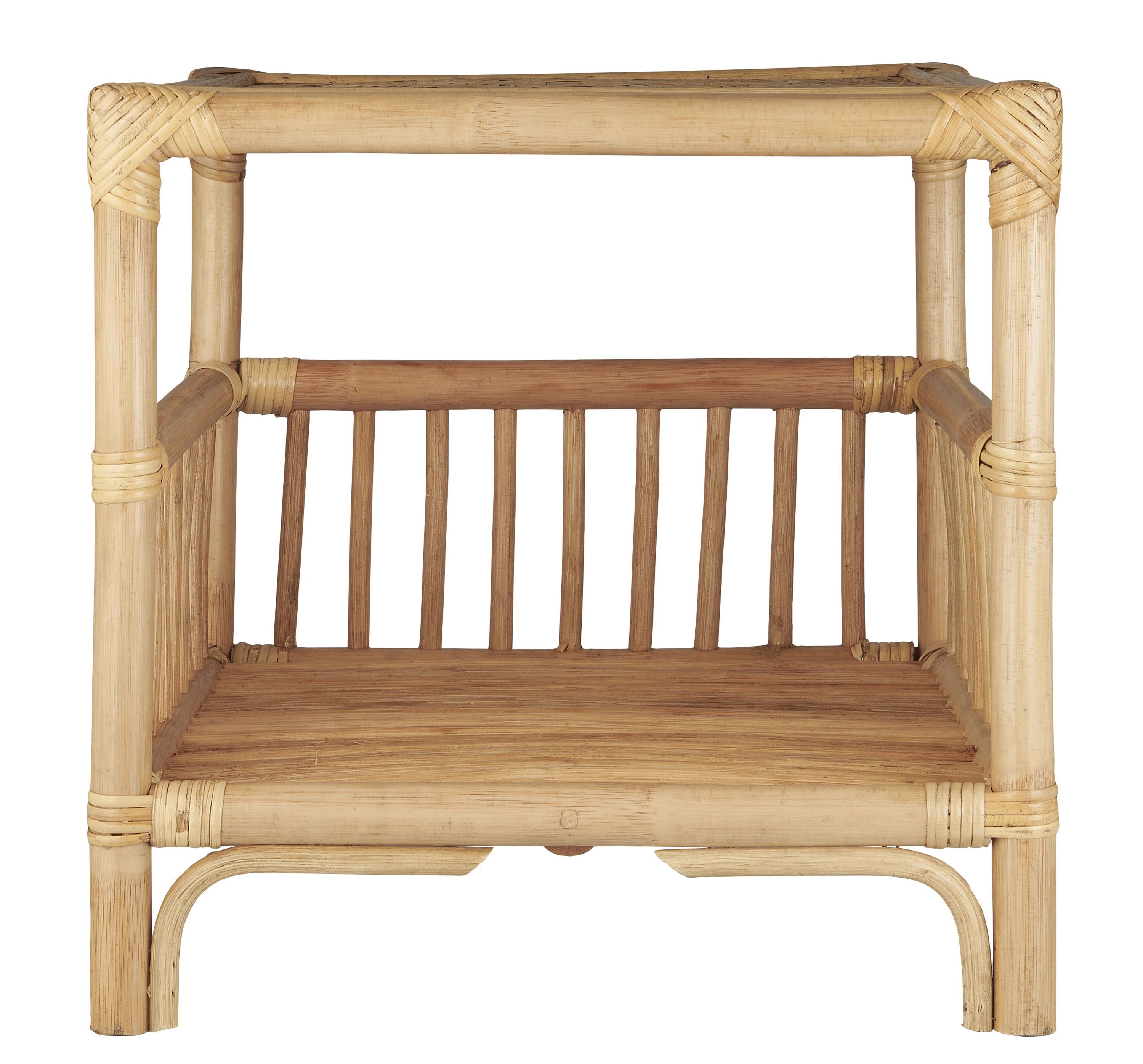 Ib Laursen Beistelltisch Ib Laursen - Beistelltisch Tisch Nachttisch mit Ablage 40x40x40cm