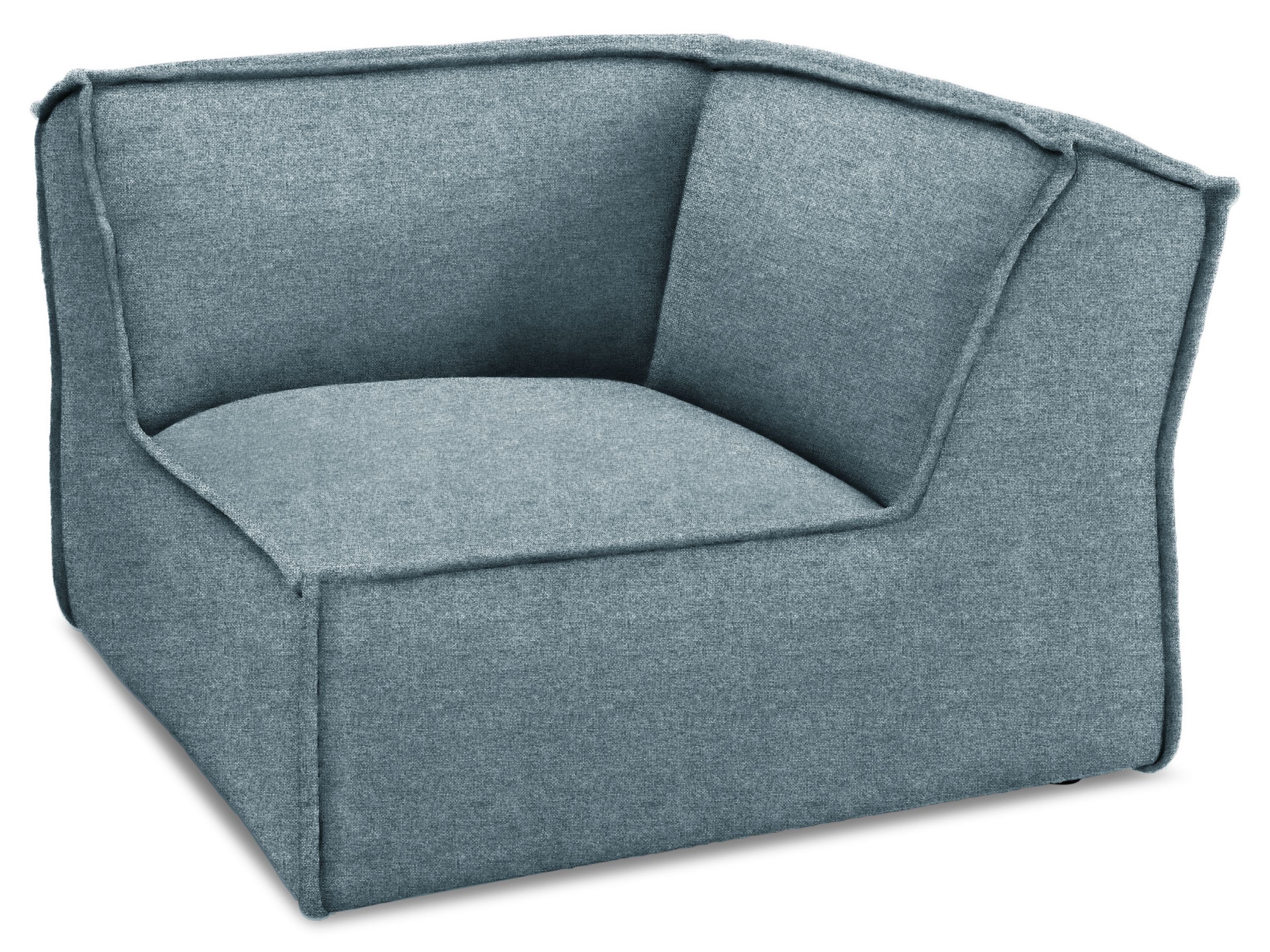 Besondere Glückstüte SANSIBAR Living Sofa BHT 14 (BHT SANSIBAR Eckelement, cm 108x79x108 blau cm) 108x79x108 Eckelement Rantum
