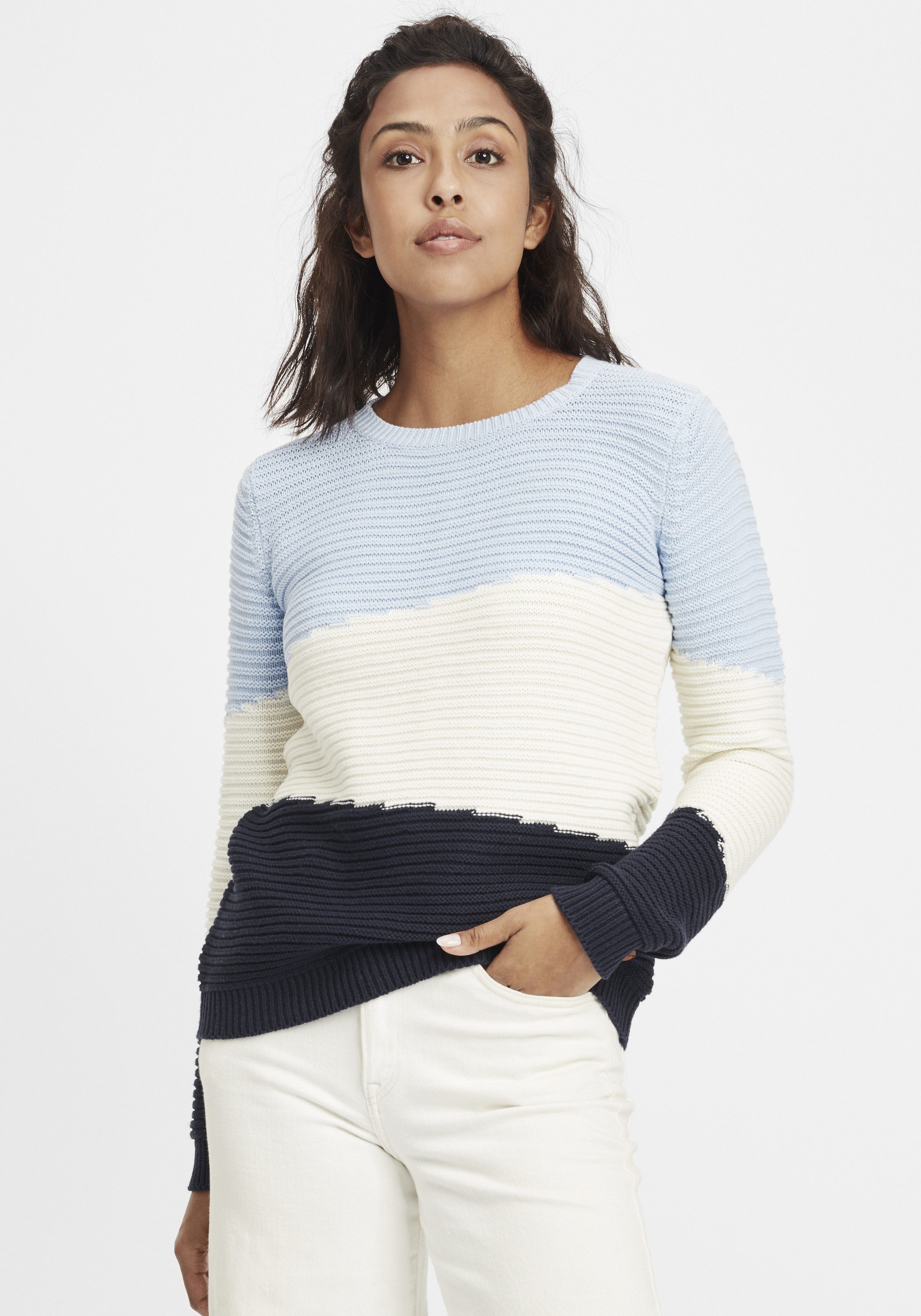 OXMO Strickpullover OXOlma Pullover in Fein-Strick günstig online kaufen