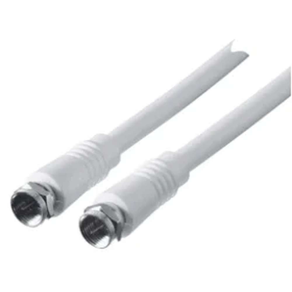 Schwaiger Koax-Kabelverbinder Schwaiger KVC30 532 Koaxialkabel 3 m F Weiß