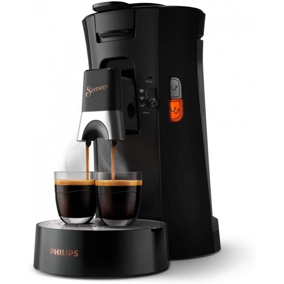 Pijnstiller Maken Vakman Philips Kaffeepadmaschine Senseo CSA240/60 Select Kaffeepadmaschine