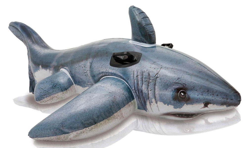Intex Schwimmtier Intex 57525NP - GREAT WHITE SHARK RIDE-ON