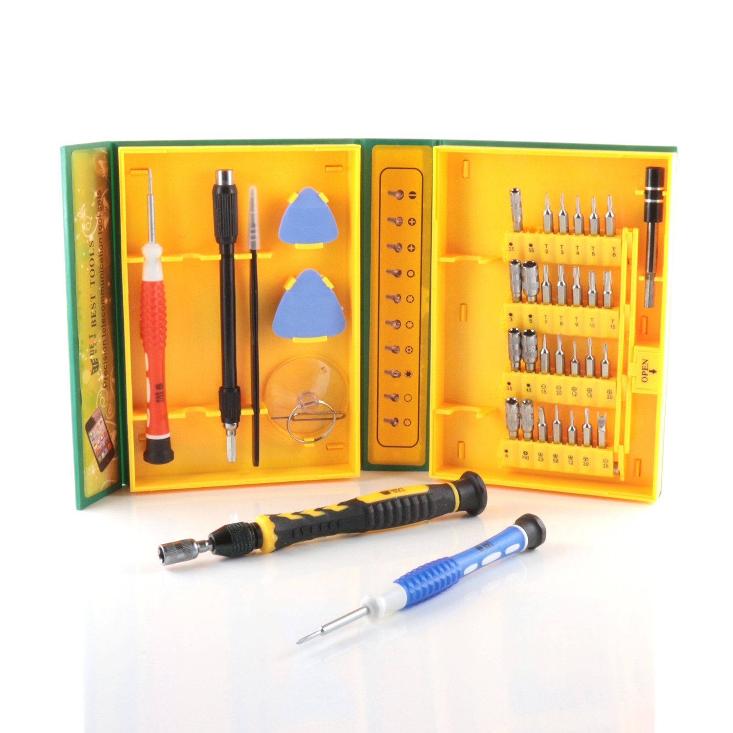 SLABO Reparatur-Set Universal Handy Reparatur Инструмент Tools Schraubendreher Set 38-teilig