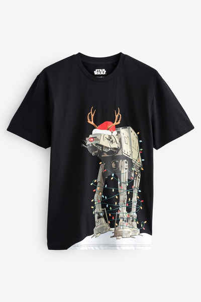Next T-Shirt Lizenziertes T-Shirt mit Weihnachtsszene (1-tlg)