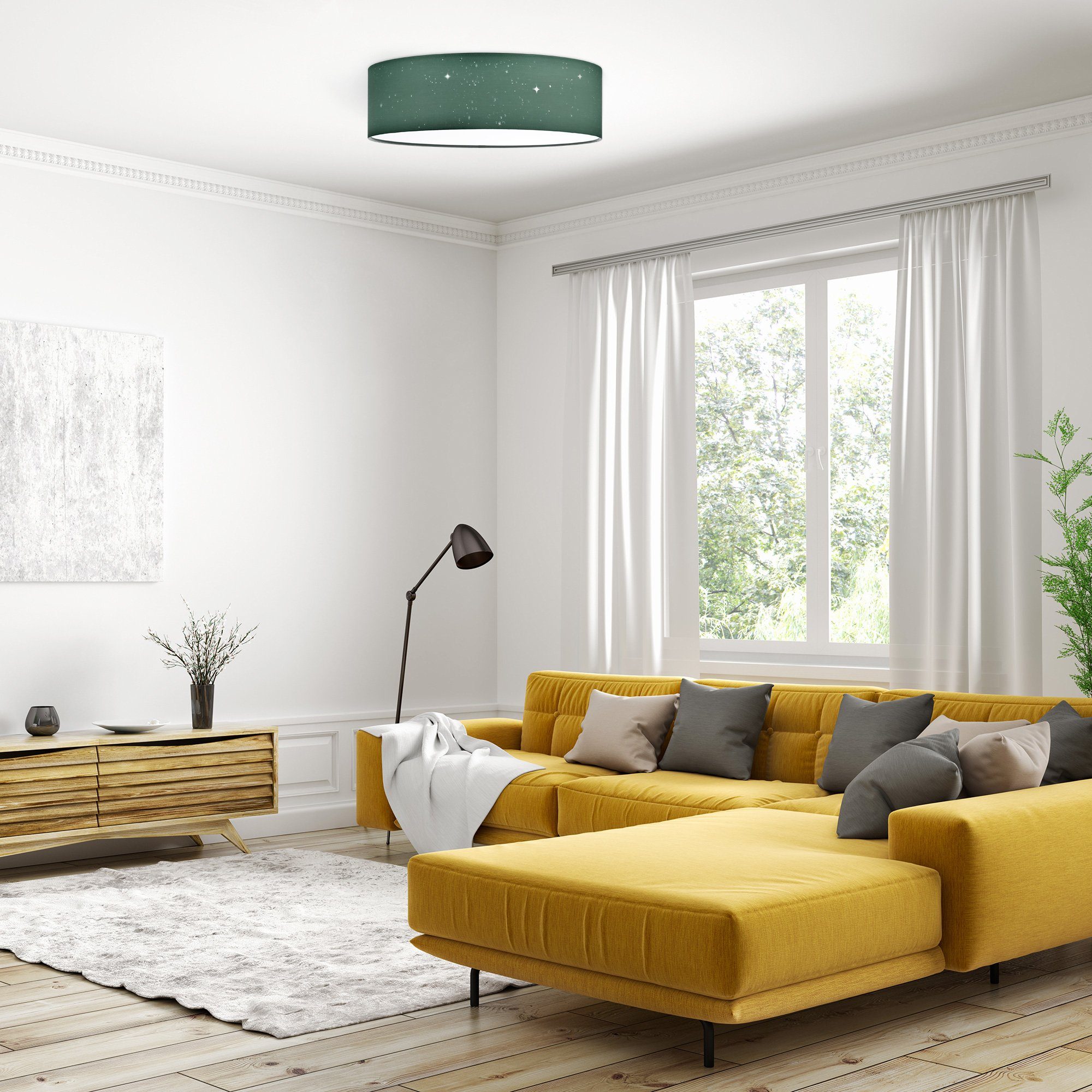 Navaris Deckenleuchten LED Deckenlampe rund mit günstig online kaufen