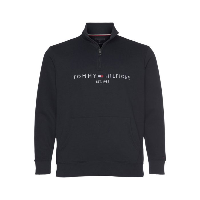 Tommy Hilfiger Big & Tall Sweatshirt BT-TOMMY LOGO MOCKNECK-B