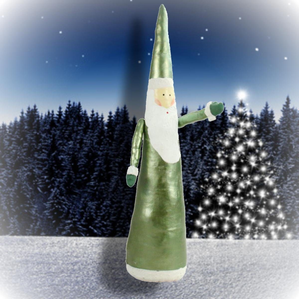 NIC DYSENS Weihnachtsmann ca duysens H Nikolaus mint cm nic 60 metallic