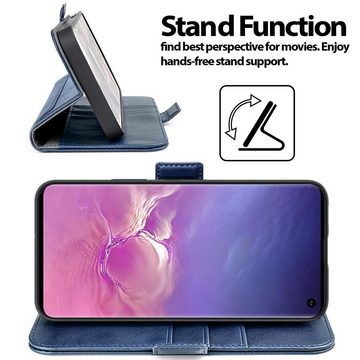 CoolGadget Handyhülle Book Case Elegance Tasche für Samsung Galaxy S10e 5,8 Zoll, Hülle Magnet Klapphülle Flip Case für Samsung Galaxy S10e Schutzhülle