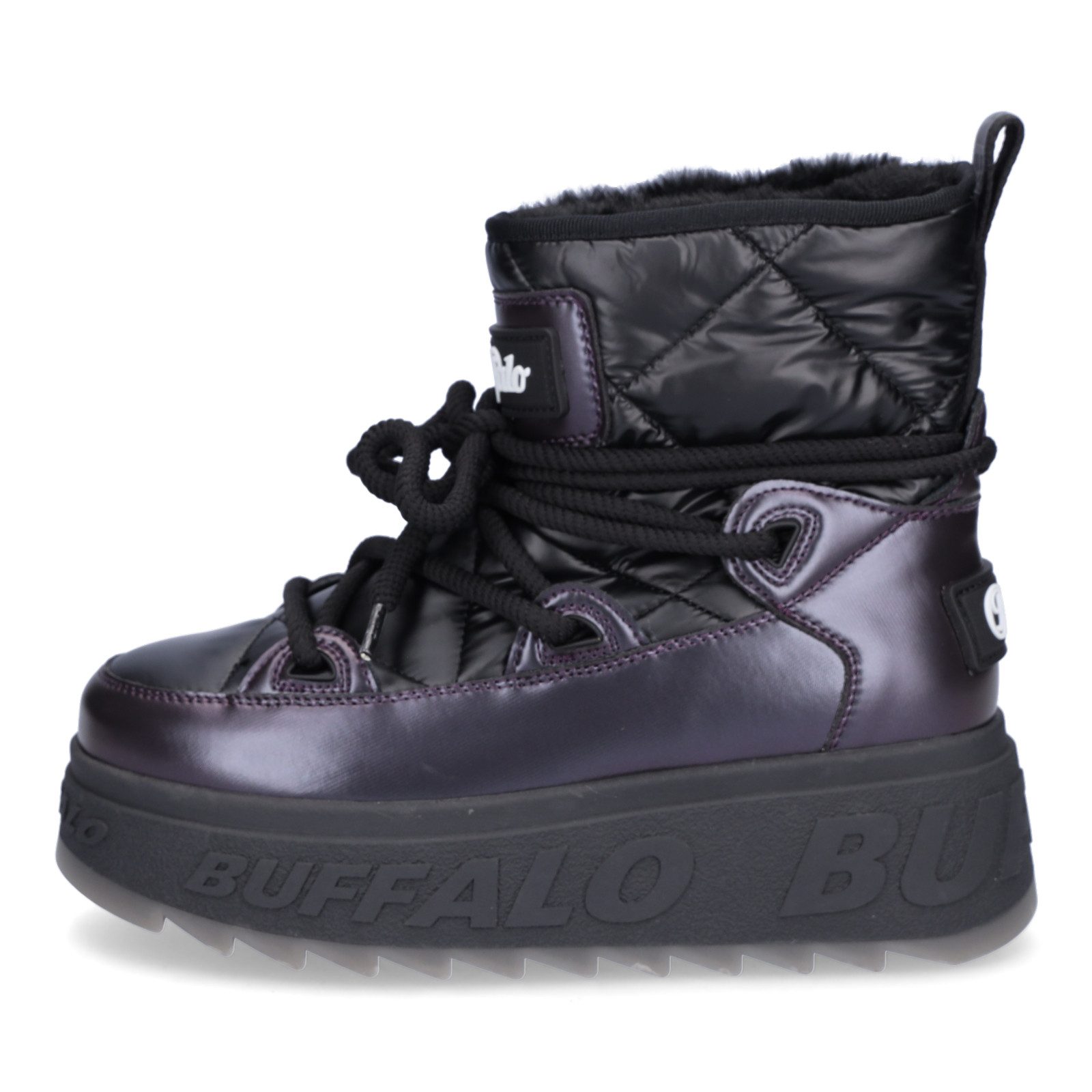 Buffalo Buffalo Damen Moonboot Eliza Snow schwarz Ankleboots günstig online kaufen