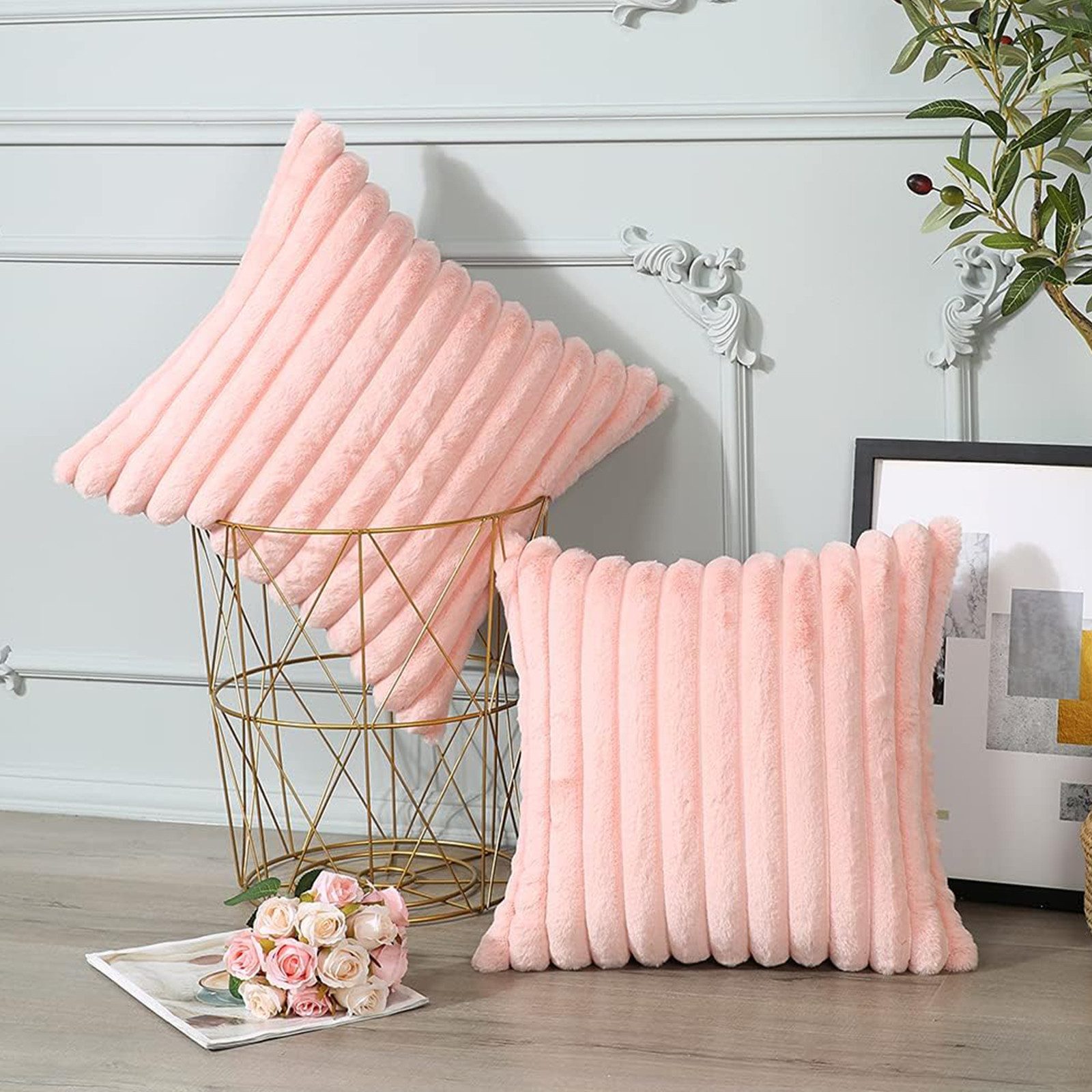 MODFU Kissenbezüge 2er Set Kissenbezug Kissenhülle günstig online kaufen