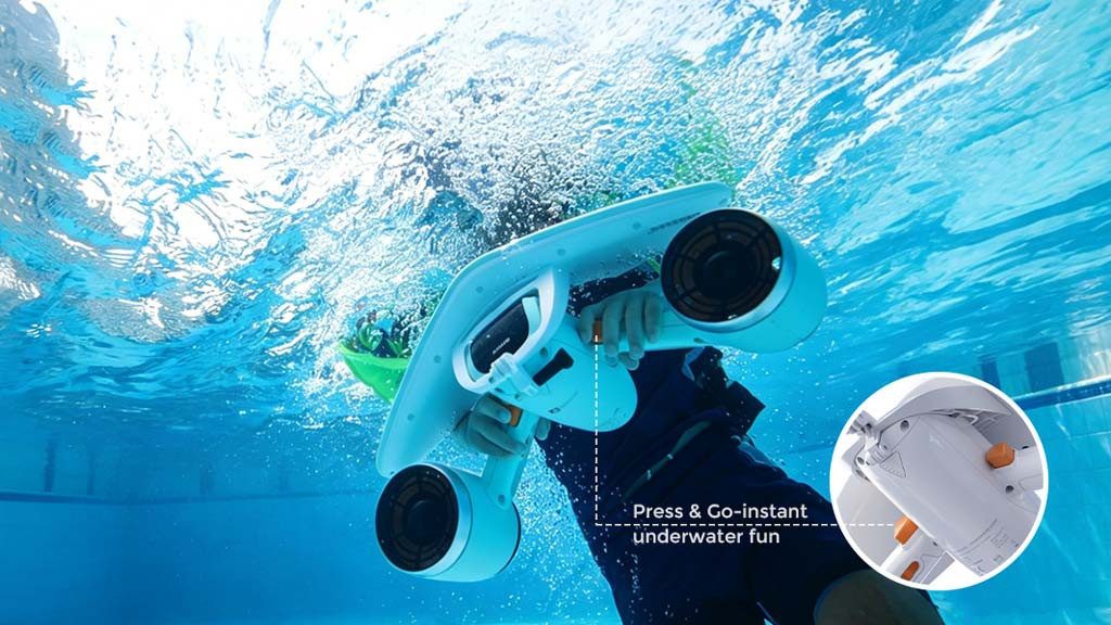 Sublue Tauchset SUBLUE MixPro 2026 Unterwasser-Scooter mit 122Wh Akku,40 m Tauchtiefe
