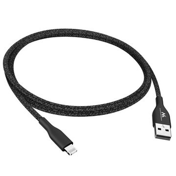 Maclean MCE845B USB-Kabel, (100 cm), USB-A-auf-Lightning-Kabel