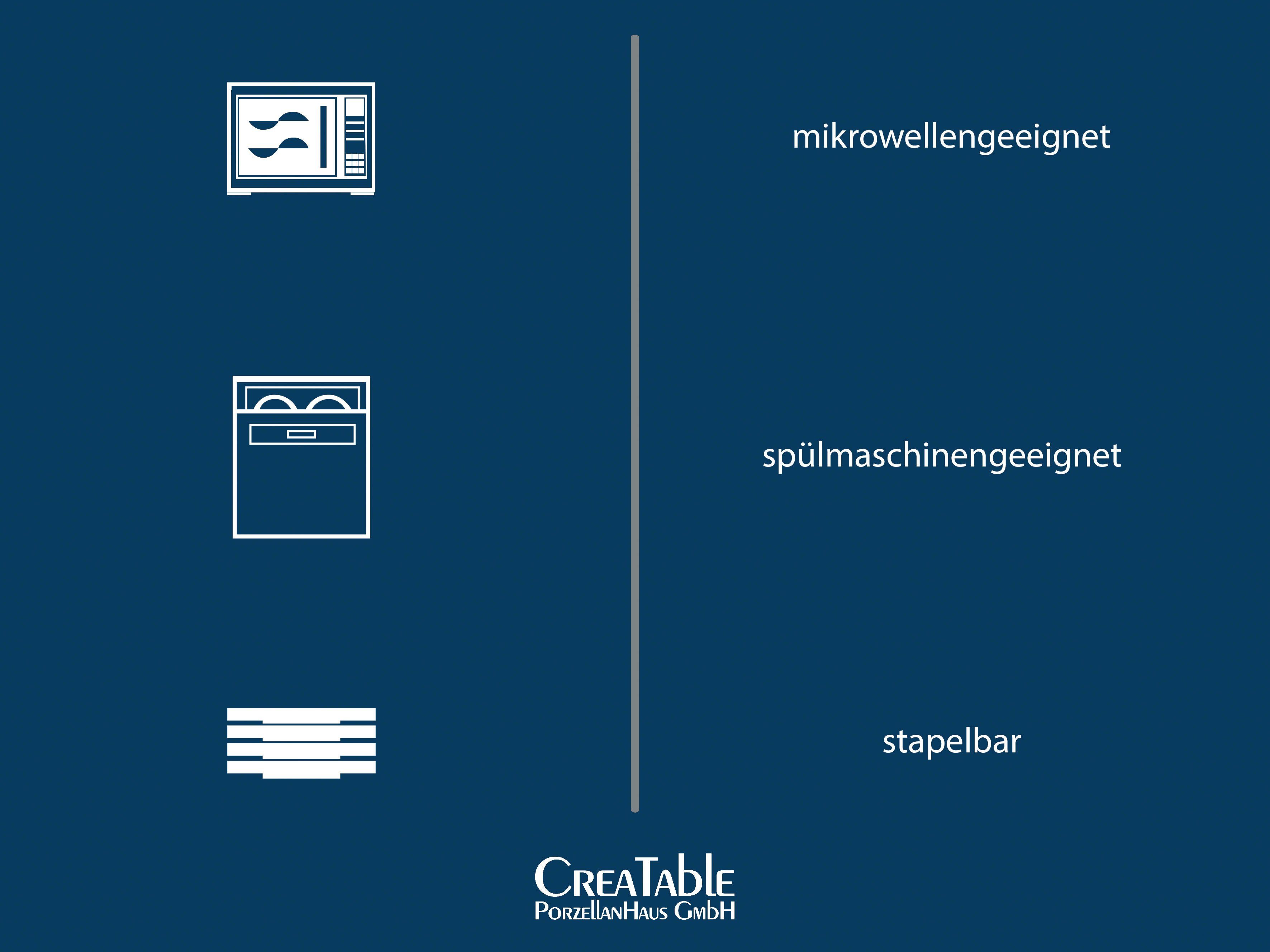 CreaTable Servierplatte Nature Collection, Steinzeug, Set, 2-tlg), 33x16,5 (Set, cm Servier grün