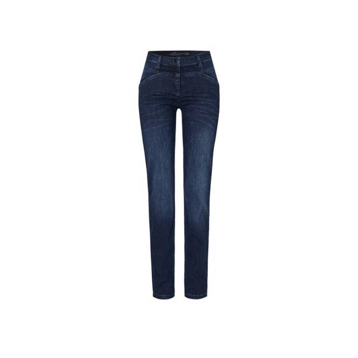 TONI 5-Pocket-Jeans blau (1-tlg) blue used
