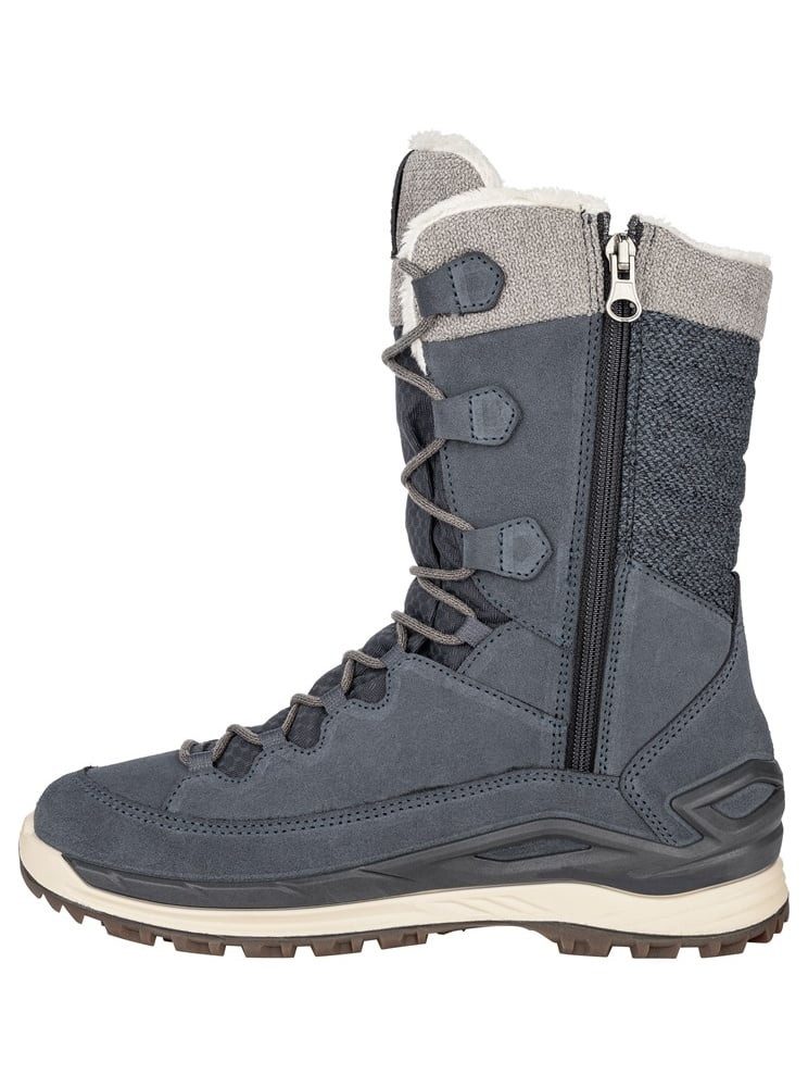 Lowa Barina EVO GTX (Veloursleder, wasserdicht) stahlblau/stein Damen Winte günstig online kaufen