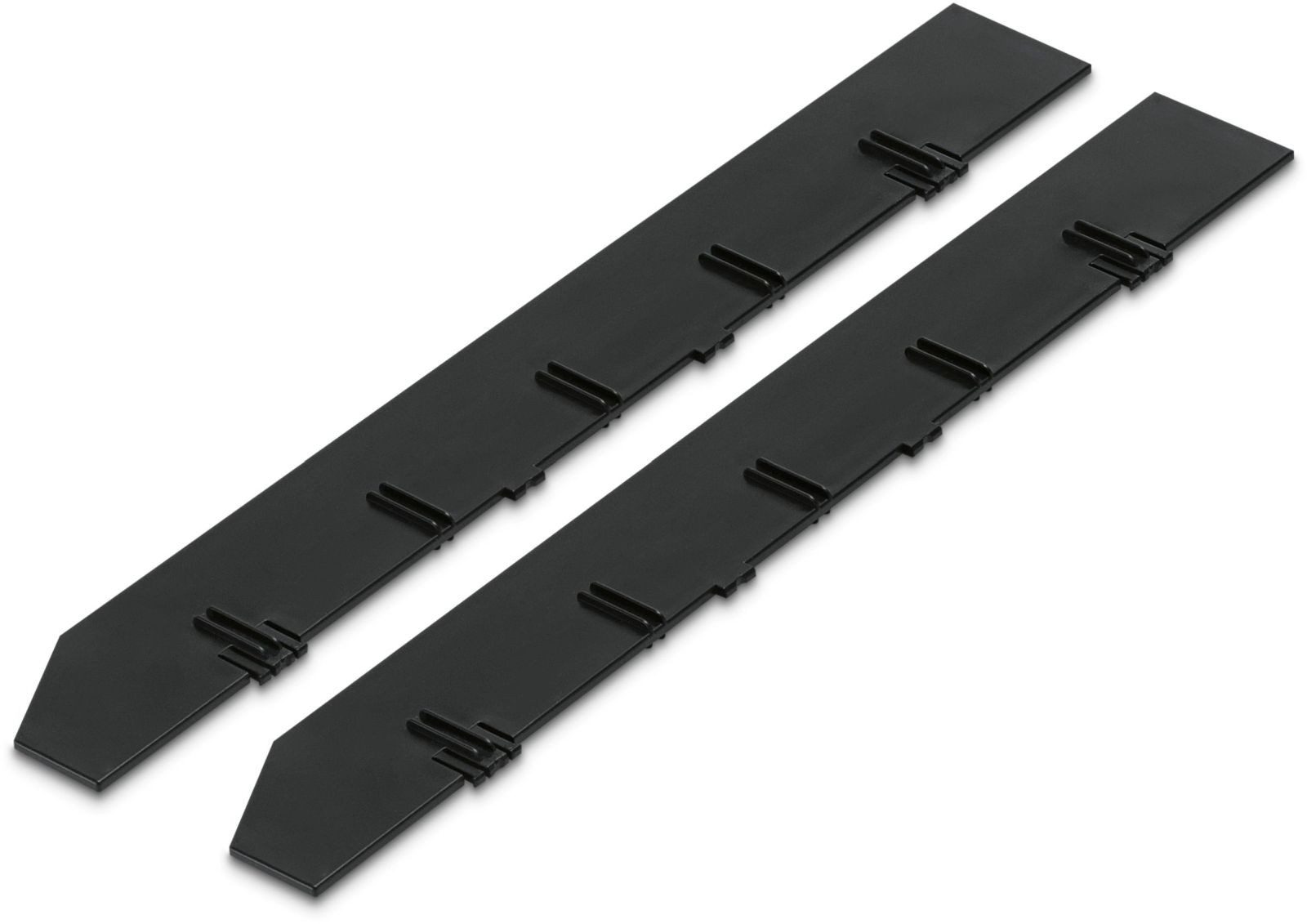 STYRO Organizer Unterteilungsset styrodoc 2 Längsstege schwarz