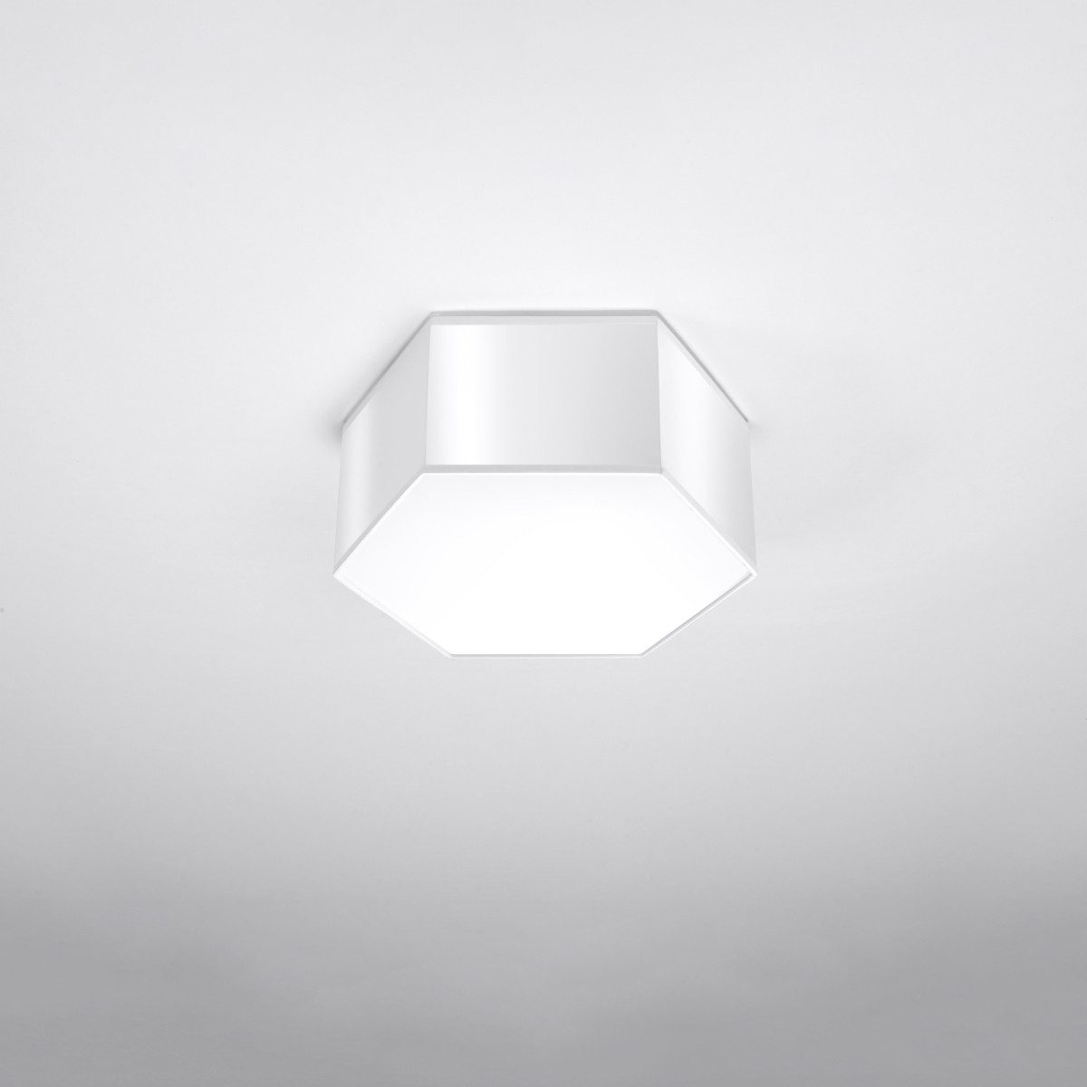 SOLLUX lighting Deckenleuchte Deckenleuchte Sunde 13 Weiß, Nicht enthalten