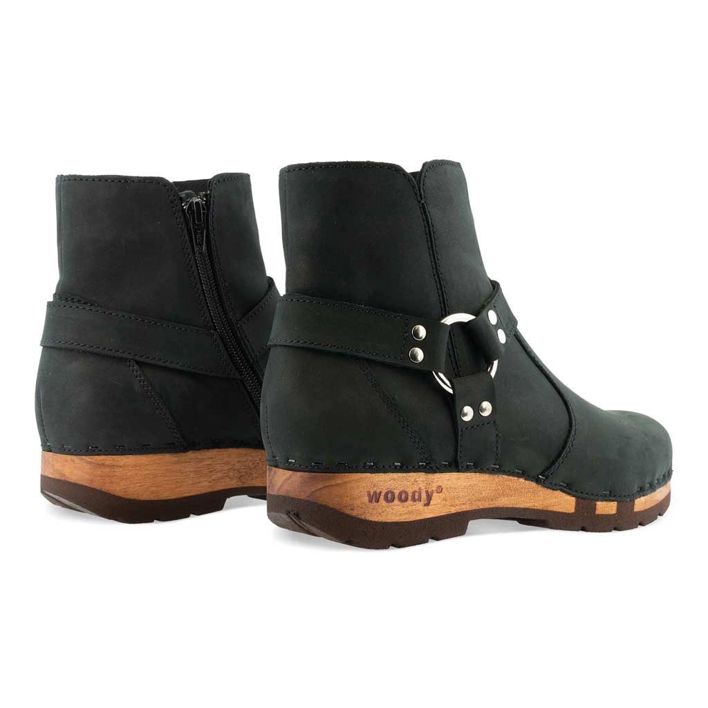 Woody Elya Damen Clog Stiefelette woody® Stiefelette