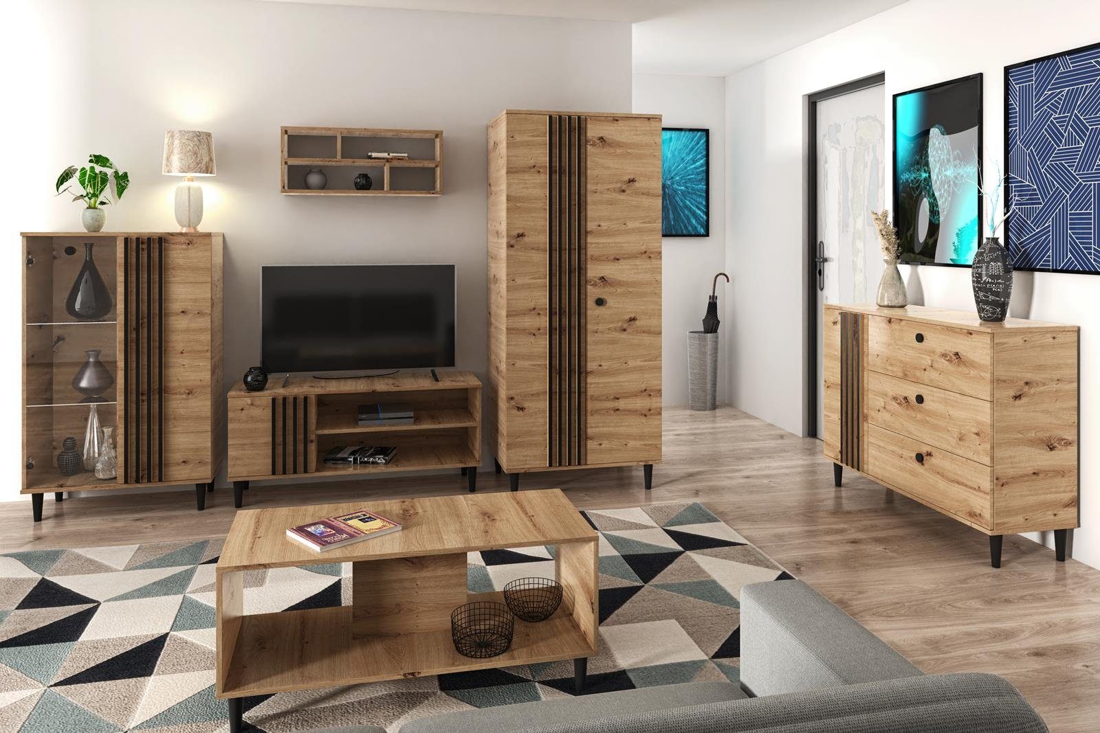 L11, Kaffeetisch Beautysofa Stil Loft für aus Holzbeine in Couchtisch Wohnzimmer