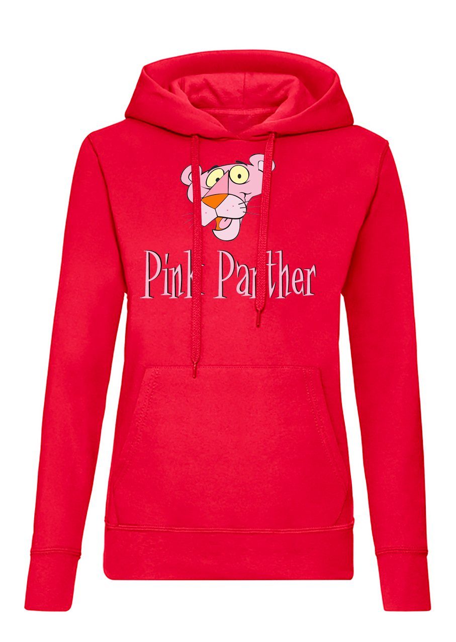 Hoodie Damen Pink Panther Rosarote Inspector Comic Cartoon