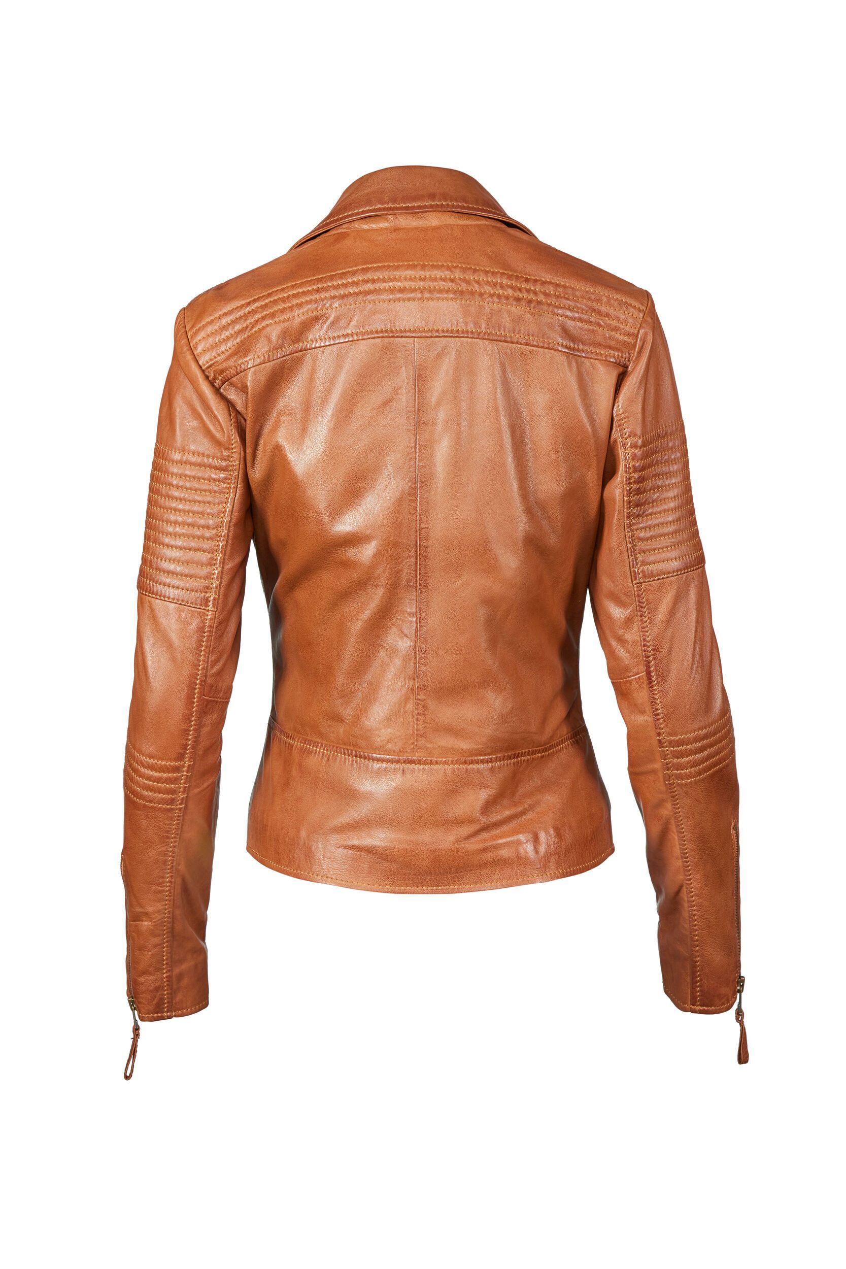 Apple of Eden Lederjacke AOE-114 (1-St) aus weichem Leder