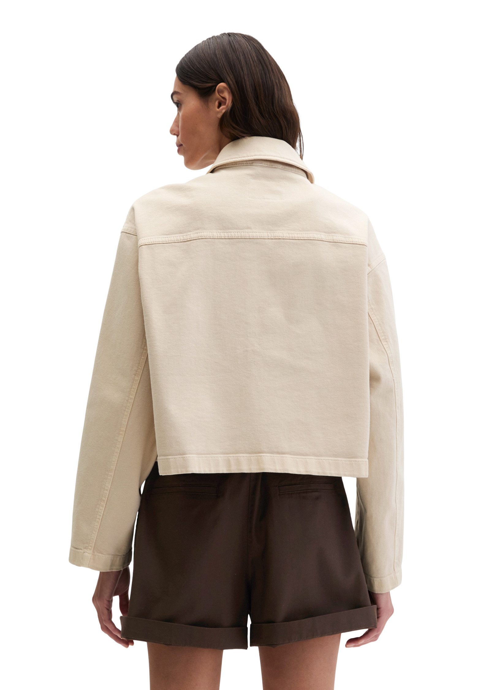 Marc O'Polo Jeansjacke aus Garment dyed Baumwolle