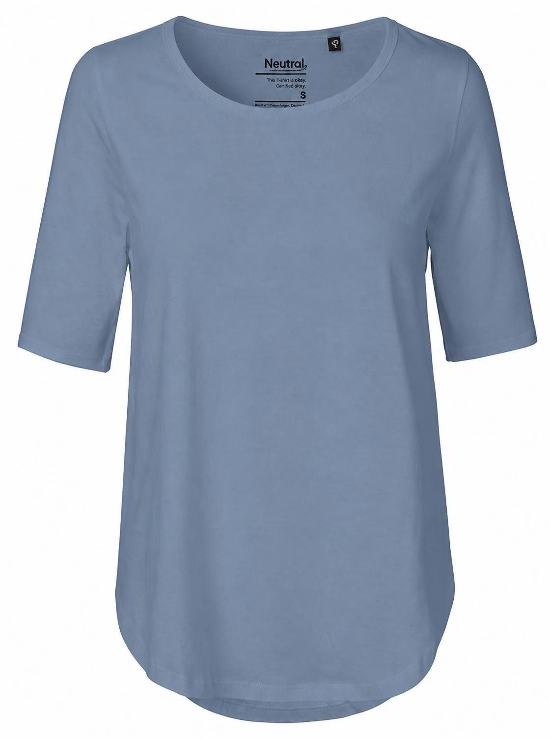 Neutral Rundhalsshirt Damen Half Sleeve T-Shirt / 100% Fairtrade Baumwolle