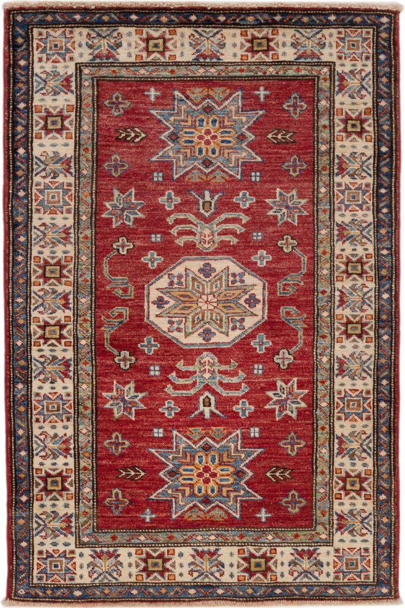 Orientteppich Super Kazak 82x127 Handgeknüpfter Orientteppich, Nain Trading, rechteckig, Höhe: 5 mm