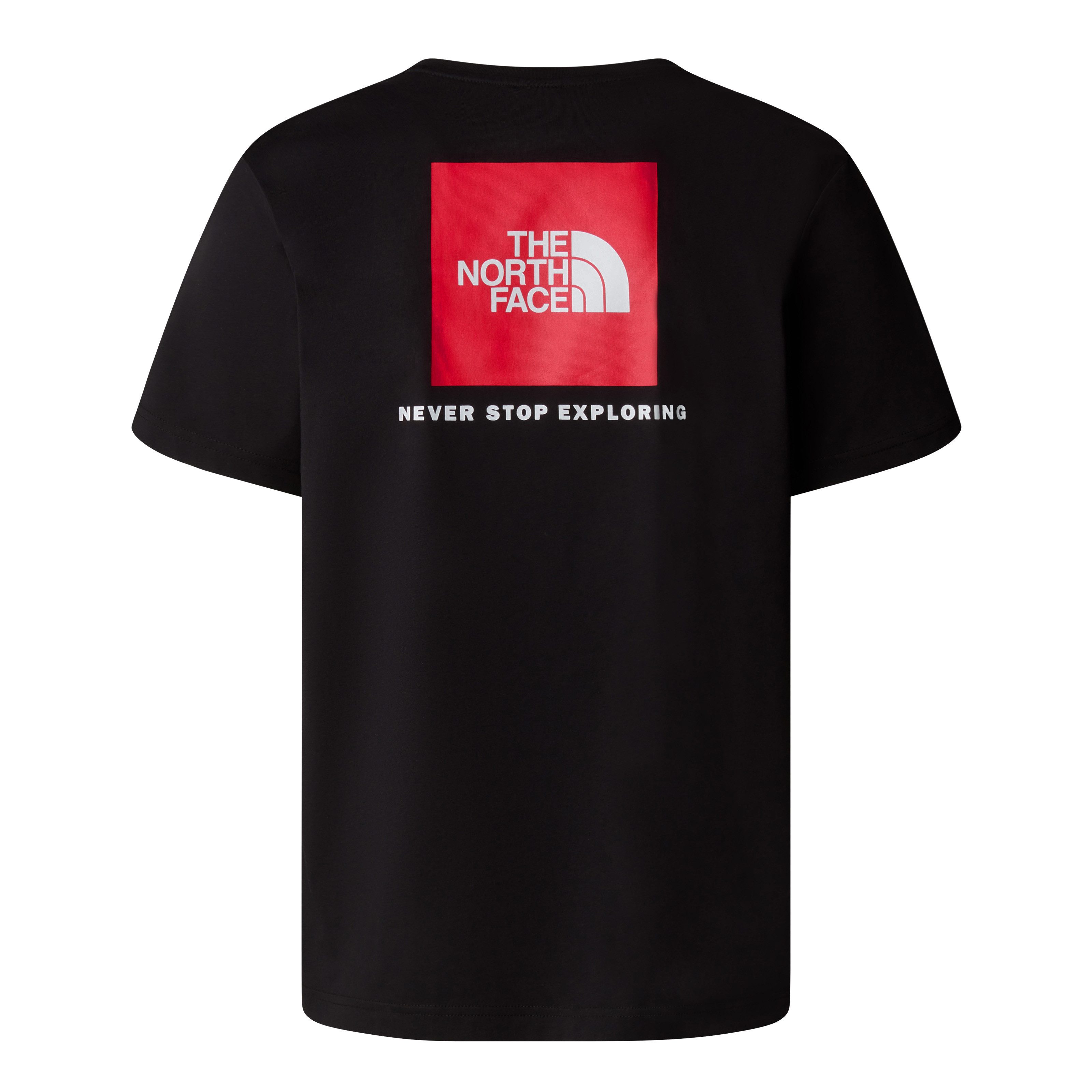 The North Face T-Shirt NSE Box T-Shirt für Herren klassischer Rundhalsausschnitt, kurze Ärmel, mit Logodruck