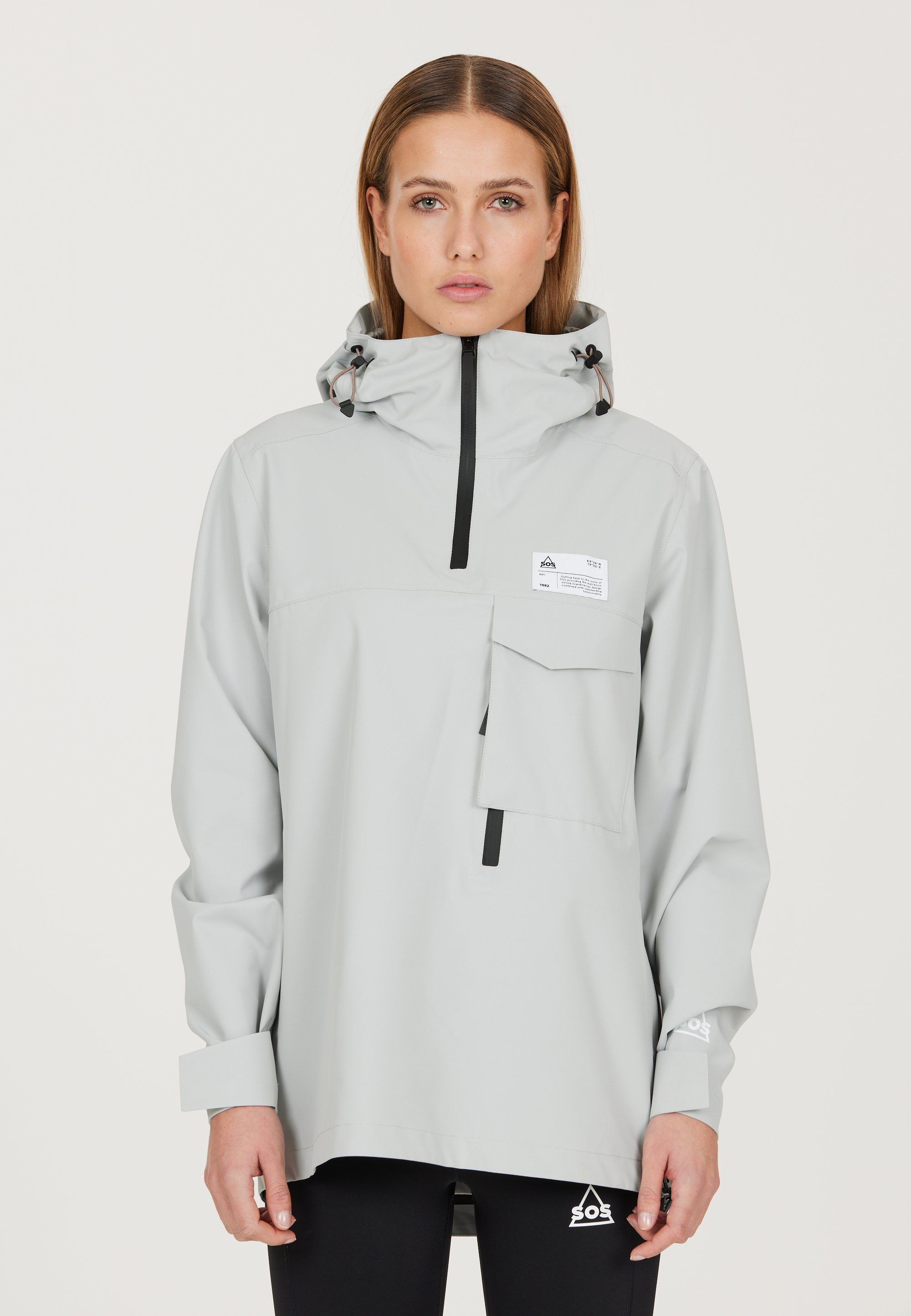 SOS Softshelljacke Noosa mit wasserabweisender Beschichtung