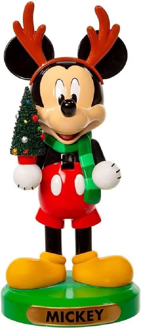 Kurt S. Adler Nussknacker DN6231M - Mickey Mouse mit Baum, 15,2 cm (6), (1-tlg)