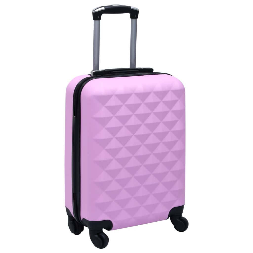 vidaXL Hartschalen-Trolley Hartschalen-Trolley Rosa ABS