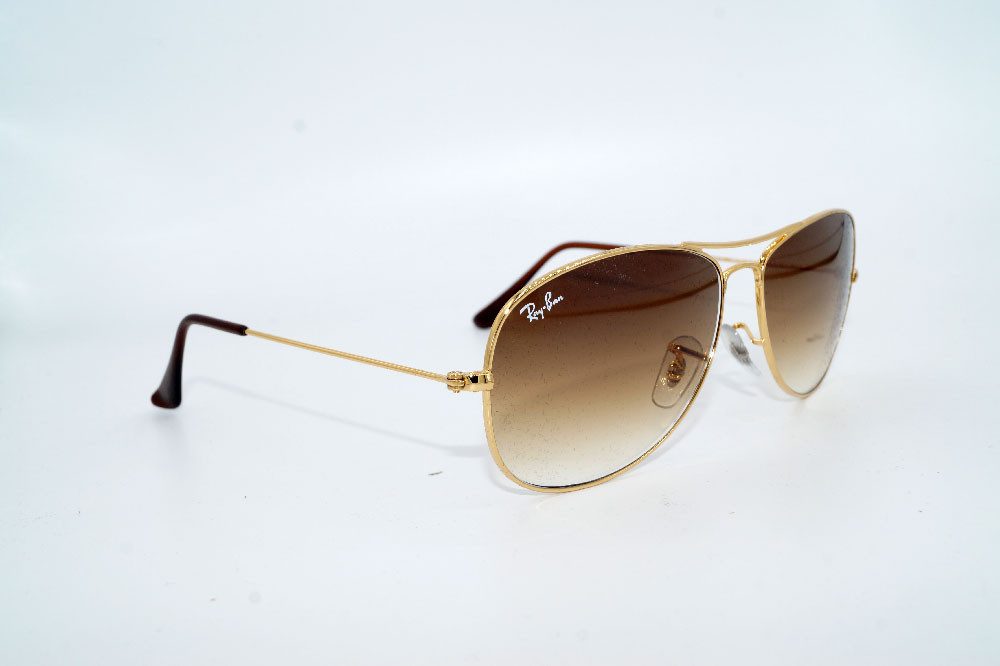 Ray-Ban Sonnenbrille RAY BAN Sonnenbrille Sunglasses RB 3362 001 51 Gr. 59 Cockpit Highstre