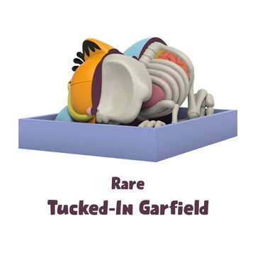 Mighty Jaxx Sammelfigur Hidden Dissectibles – Garfield Funboxx Blind Box Sammelfiguren, Eine Packung – enthält eine zufällige Figur