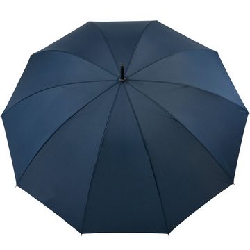 Impliva Langregenschirm Falcone® XXL Regenschirm 10-teilig Fiberglas RHG, besonders stabiler Schirm für zwei Personen