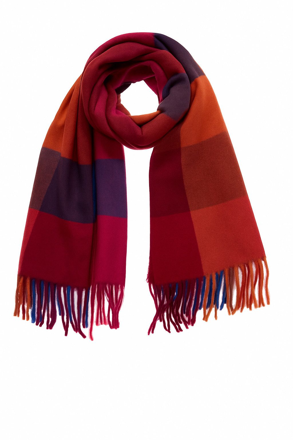 Faera Modeschal Eleganter Schal mit Muster - Leichter Stoff - Herbstmode, ( günstig online kaufen