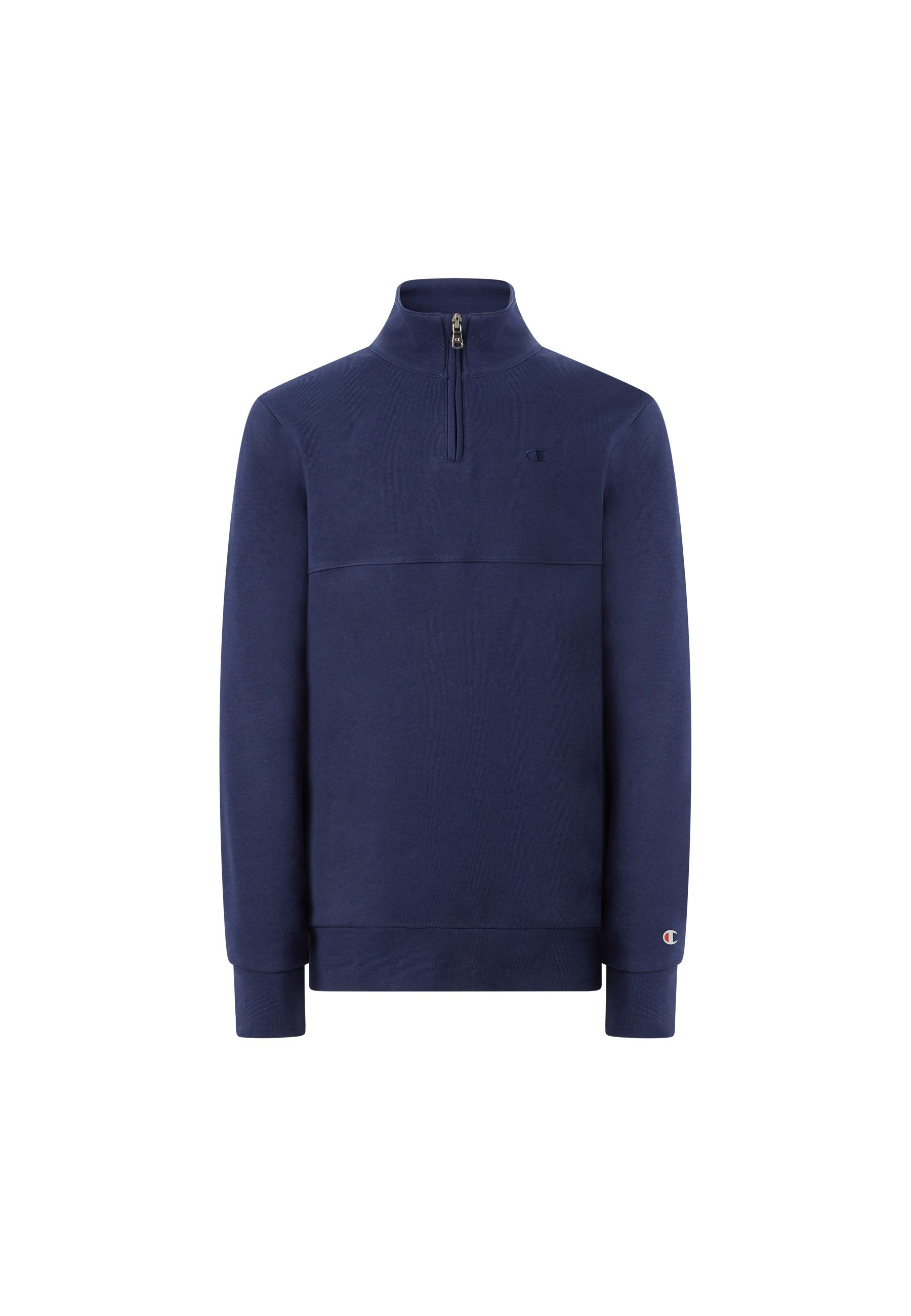 Sweatshirt ICONS Terry Half zip sweatshirt with small C logo