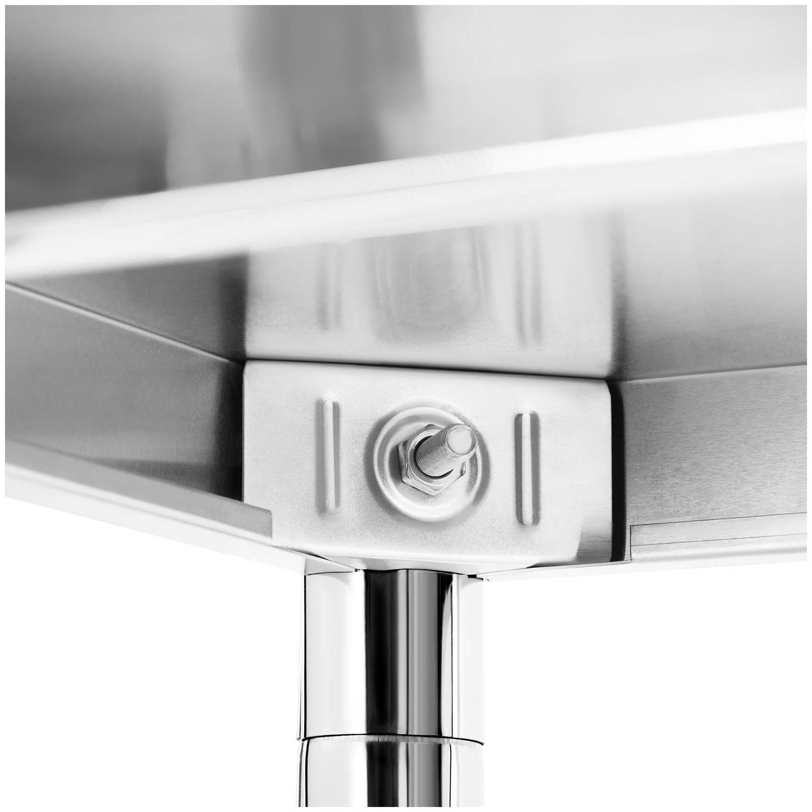 Royal Catering Standregal Edelstahlregal 70x40x180 cm günstig online kaufen