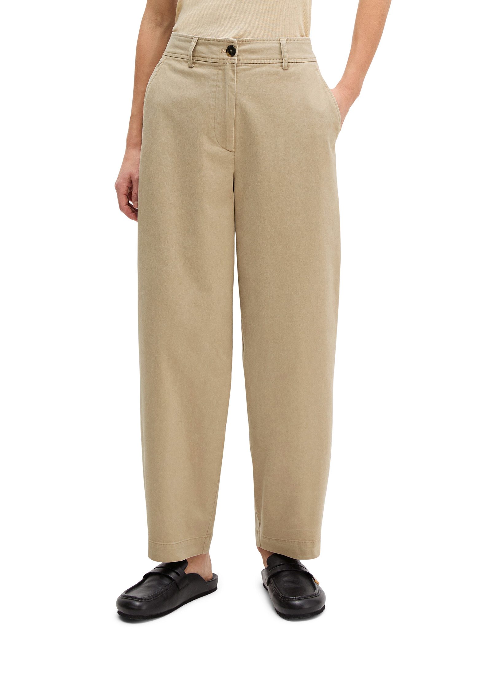 Marc O'Polo 7/8-Hose MINU Barrel Model Minu barrel aus Organic Cotton-Twill günstig online kaufen