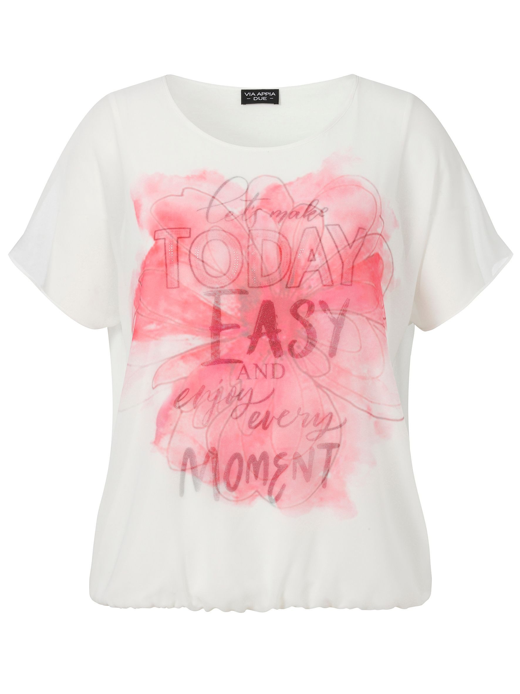 VIA APPIA DUE Kurzarmbluse günstig online kaufen