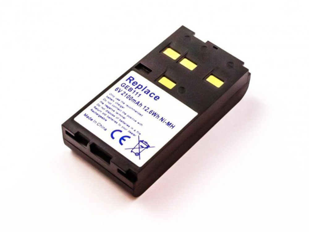 akku500 Akku (6 V V), DNA03, Akku GPS500, TCR, für Leica TC, Digitalnivellierer Laser-Tachymeter TPS GPS-Vermessung