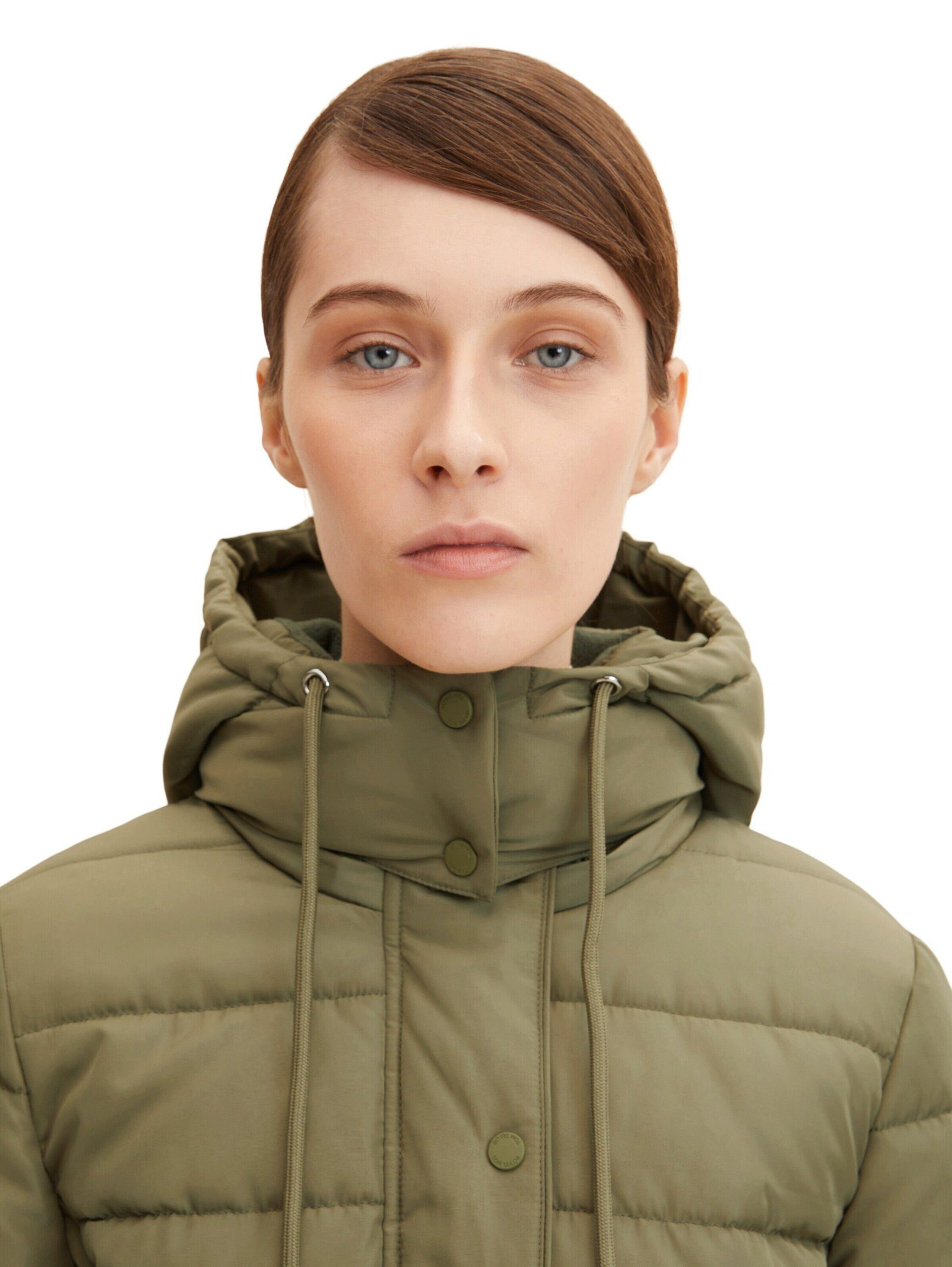 TOM TAILOR (1-St) green tree moss Winterjacke