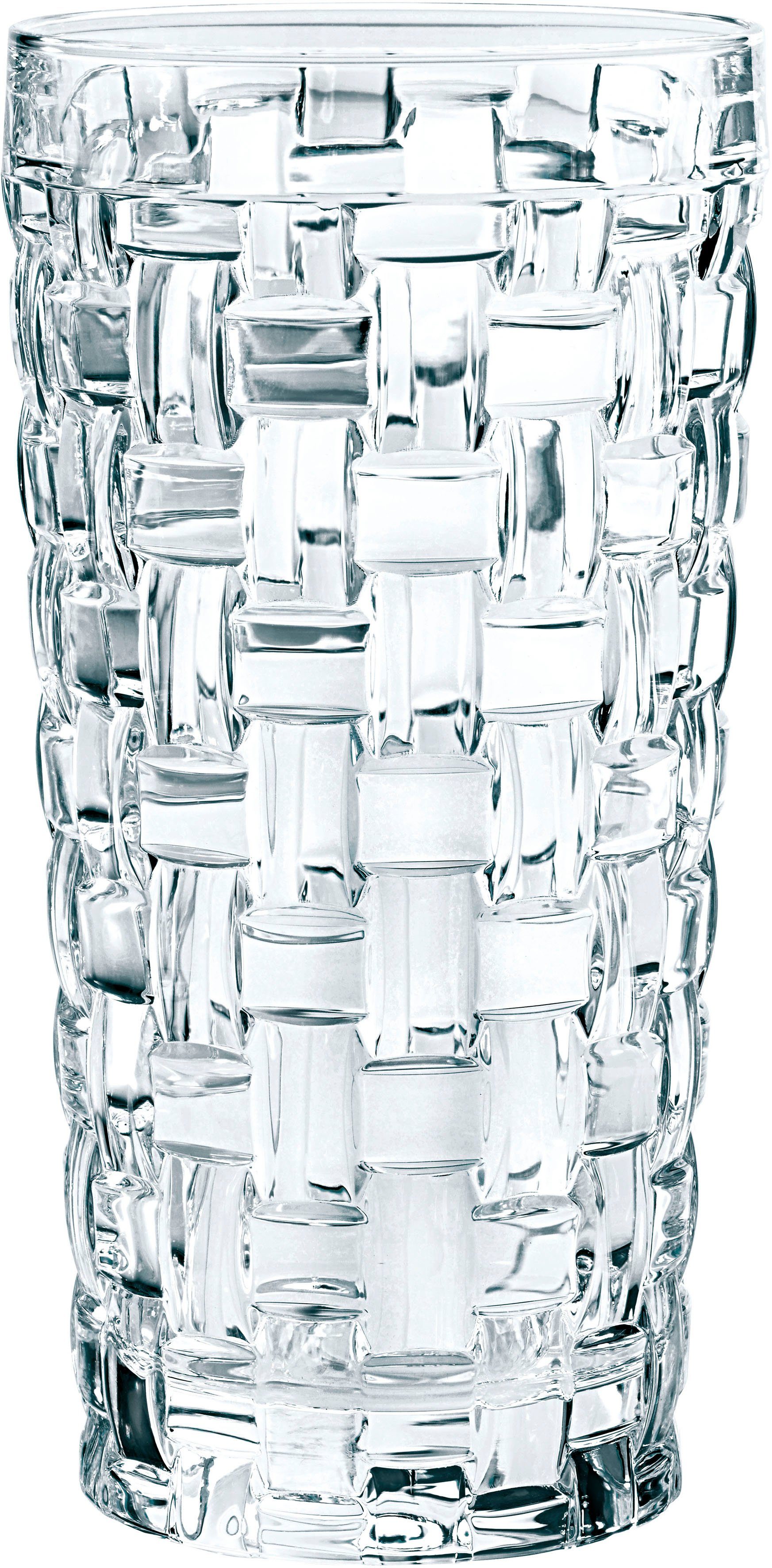 Nachtmann Longdrinkglas Bossa Nova, Kristallglas, Made in Germany, 520 ml, 6-teilig