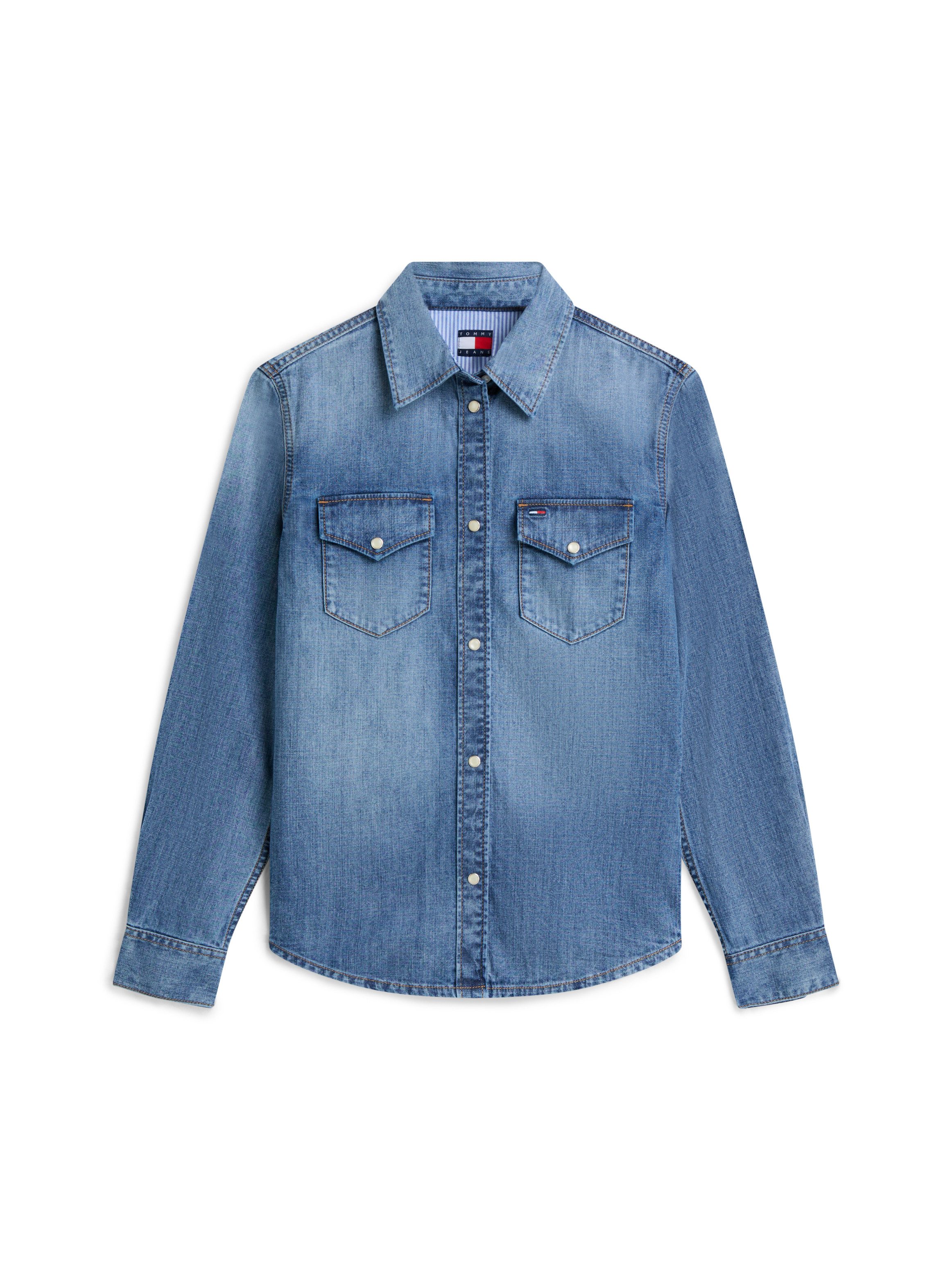 Jeansbluse WMN REGULAR SHIRT EXT