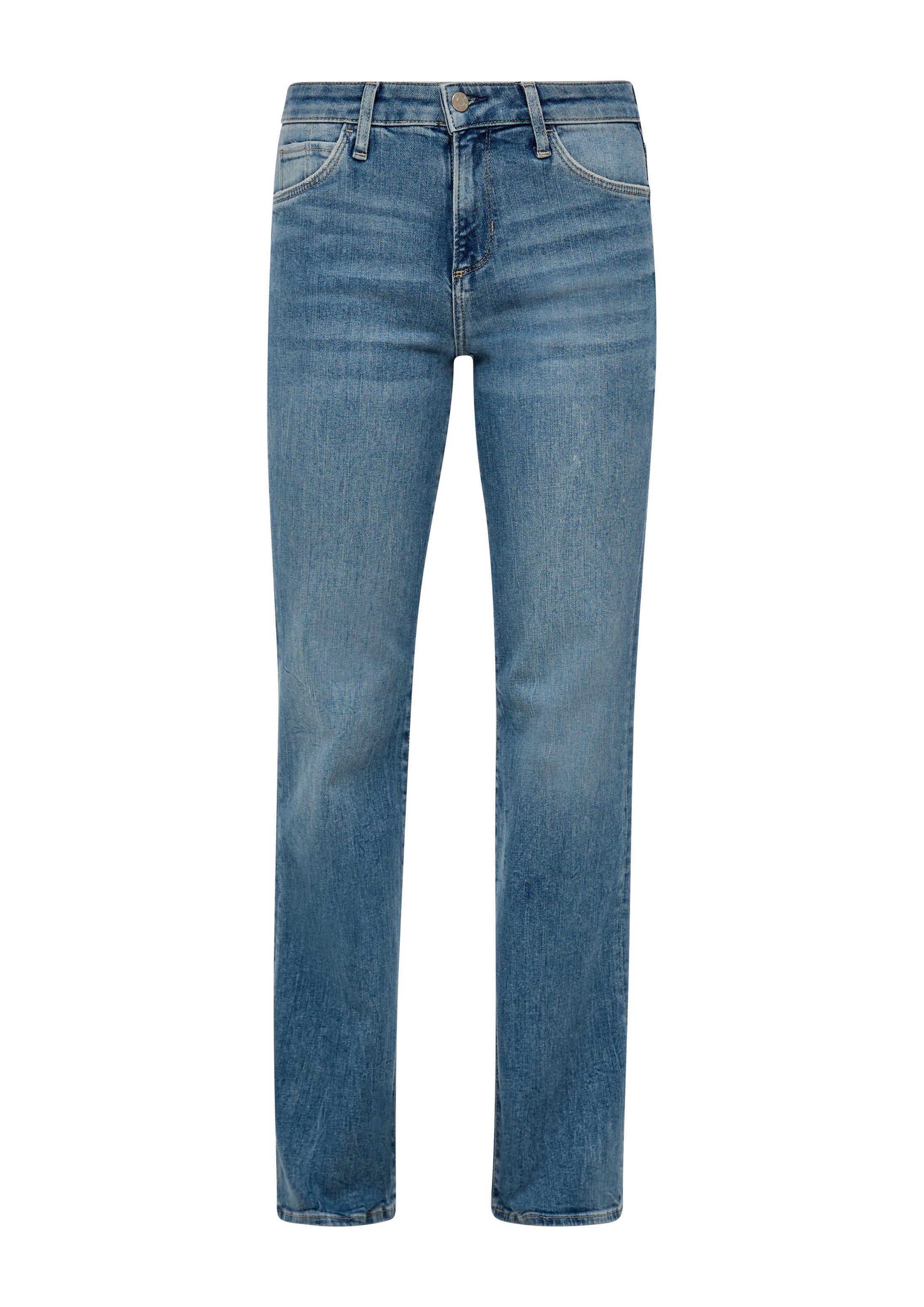 s.Oliver Bootcut-Jeans Jeans-Hose Jeans Selena / Regular Fit / Mid Rise / Flared Leg