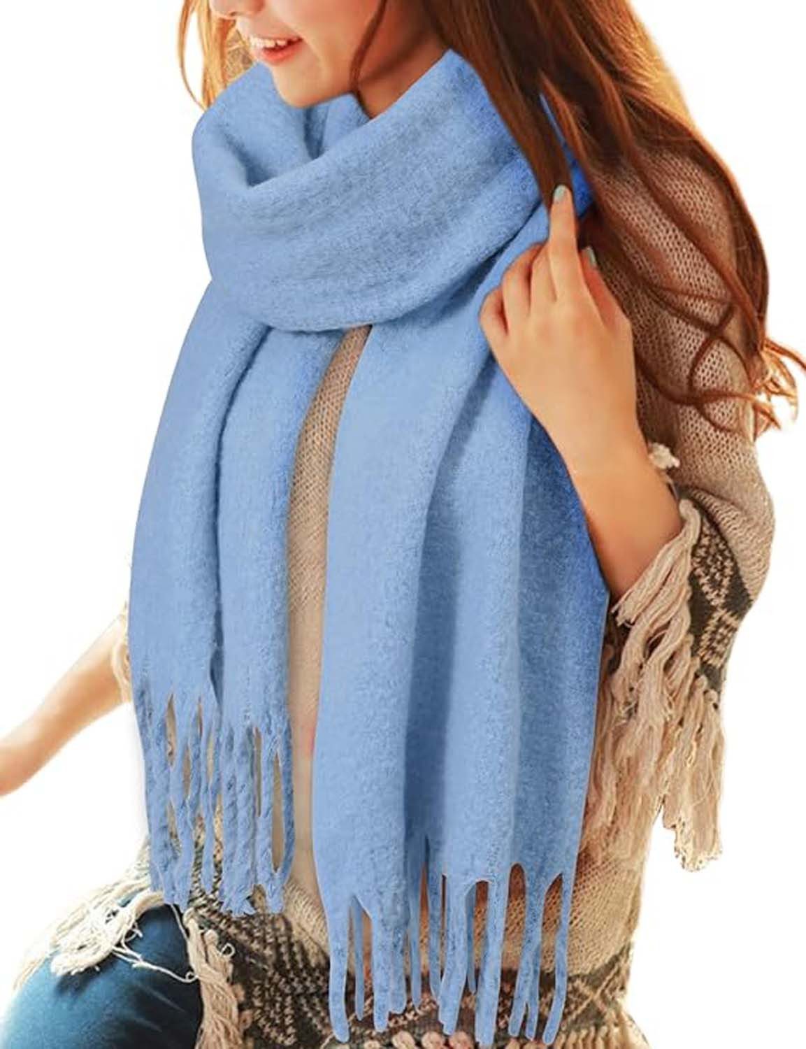 Coonoor Modeschal Damen Winter Halstuch Kuschelig Dicker Schal Tücher günstig online kaufen