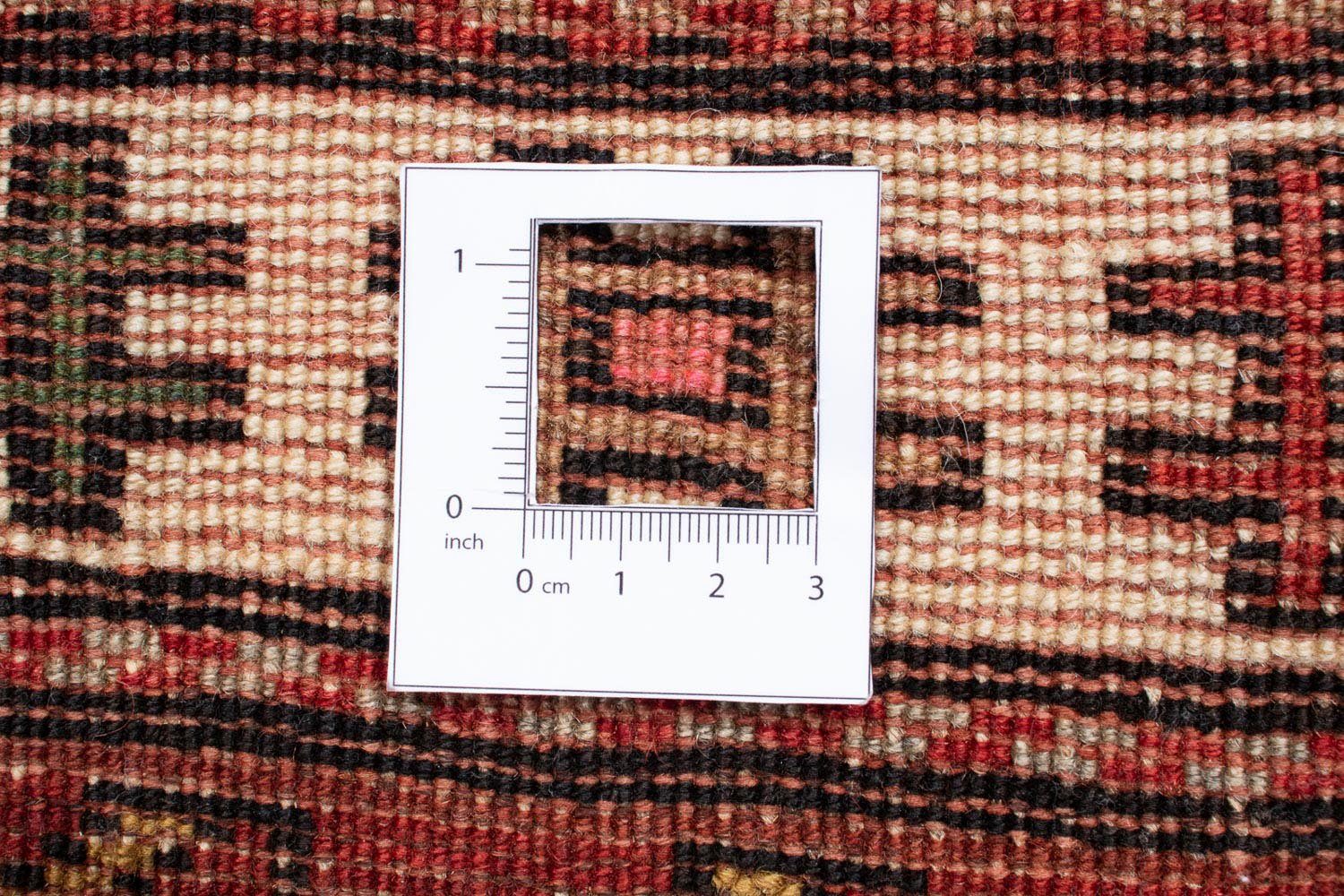 Orientteppich Perser - Nomadic - 10 mit Handgeknüpft, rechteckig, Höhe: Zertifikat Einzelstück cm dunkelblau, Wohnzimmer, - x mm, 244 morgenland, 126