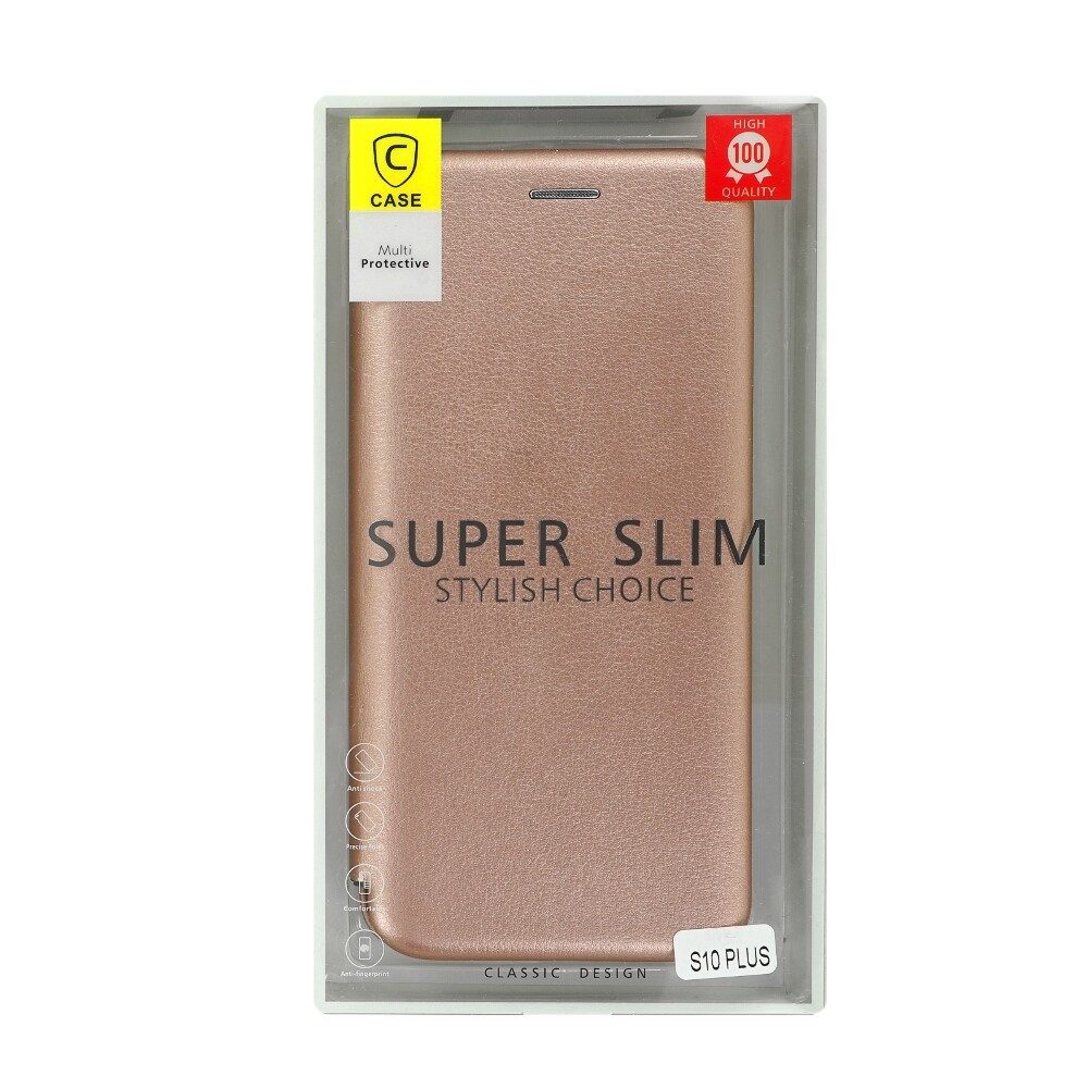 Blackberry Handytasche Flip Handyhülle für Samsung Galaxy S9 Plus Rose Gold Case Schutz cnt12 (Flip Cover)