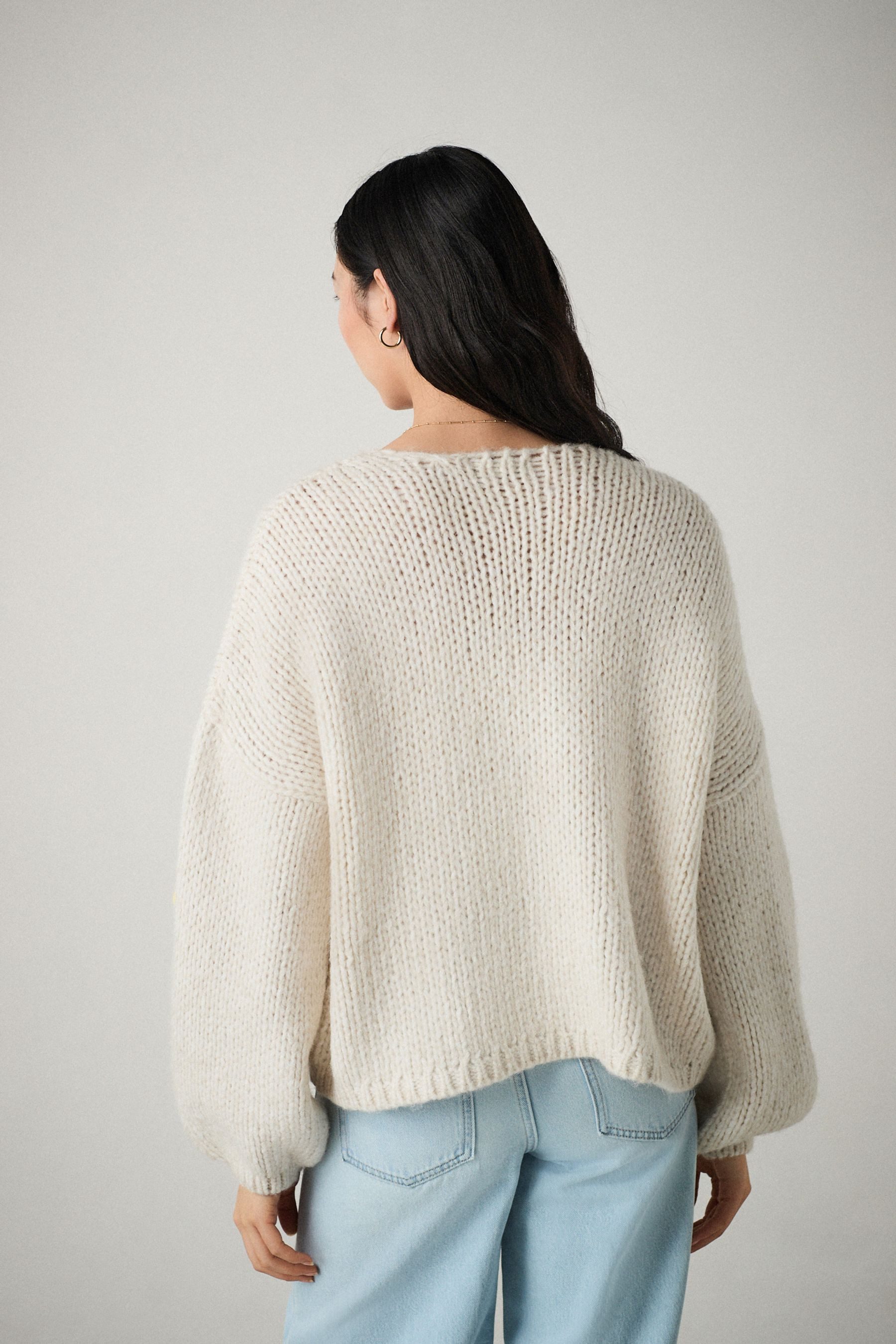 Next Strickjacke Weiche, flauschige Strickjacke (1-tlg) günstig online kaufen