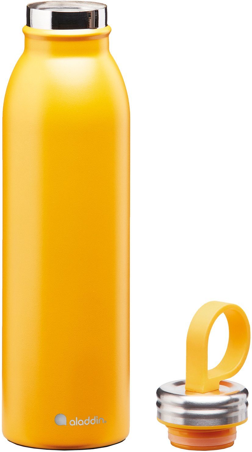 Trendfarben, Chilled Isolierflasche aladdin auslaufsicher, Edeltahl 0,55 gelb in Thermavac, ml